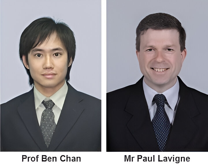 Professor Ben CHAN and 
Mr. Paul LAVIGNE (Instructors)
